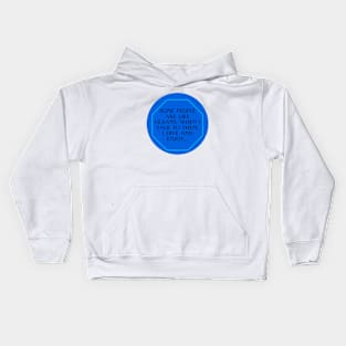 People are like oceans. Kids Hoodie